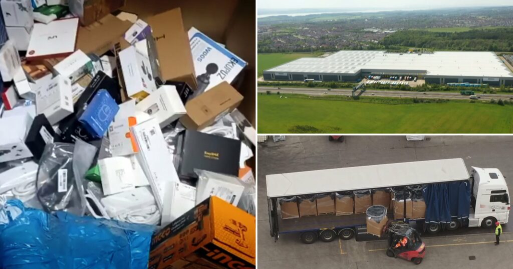 Amazon UK Warehouses destroys 130,000