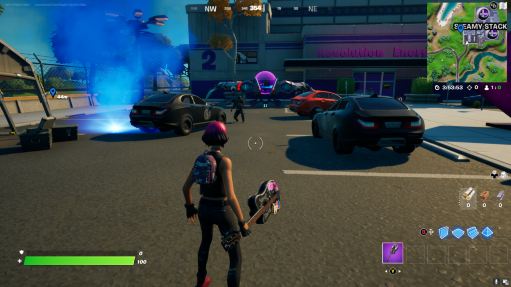 Alien invasion Fortnite