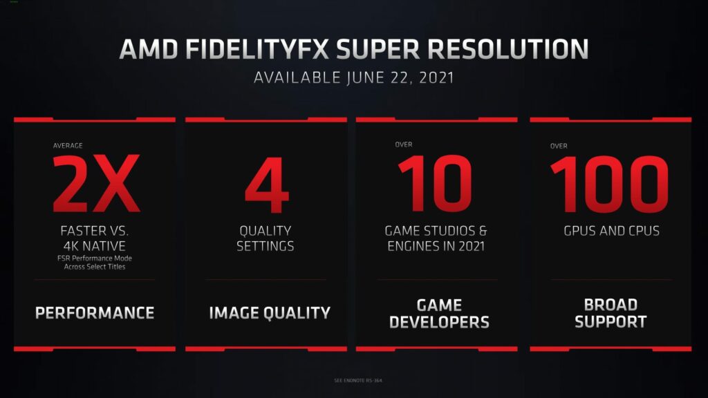 FidelityFX Super Resolution