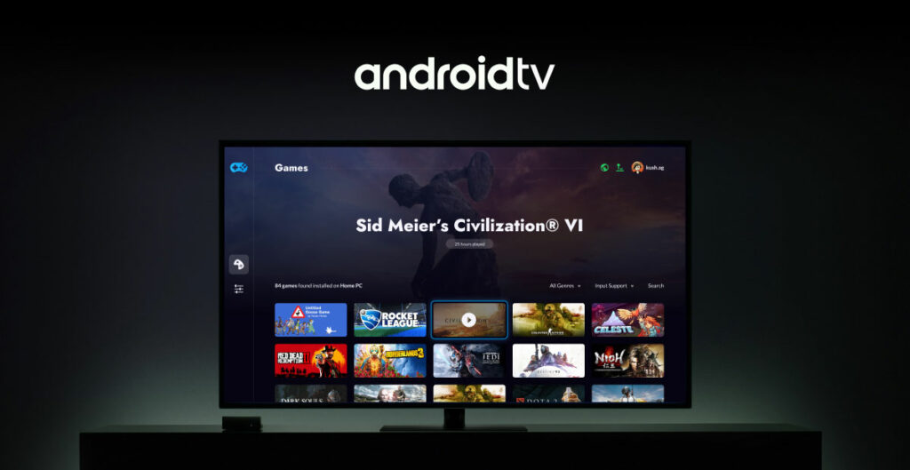 Stadia On android tv