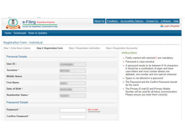 E-Portal For Income Tax filings To Be Launched - TechStory