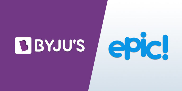 BYJUS and Epic logo