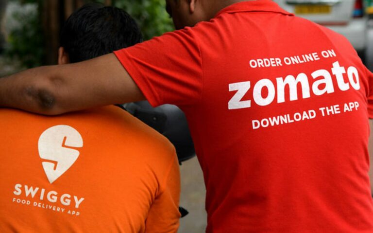 Swiggy and Zomato delivery boys
