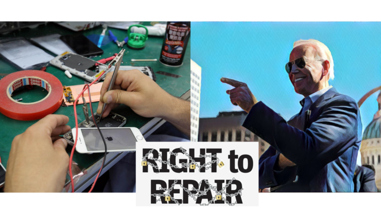 US President, Joe Biden will direct FTC to bring new “Right to Repair Rules” officially