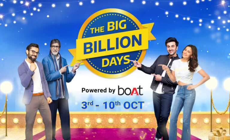 Big Billion Days Sale 2021 banner Image