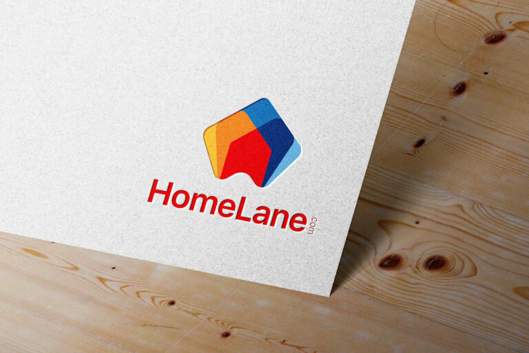HomeLane Logo Mockup