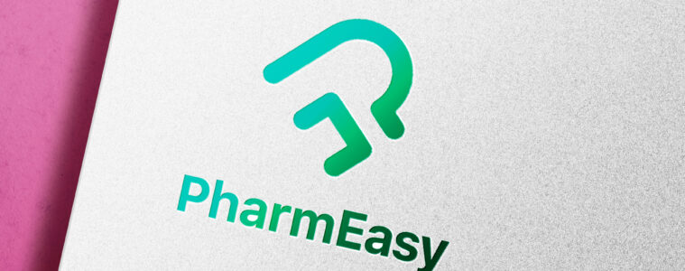 PharmEasy Logo Mockup