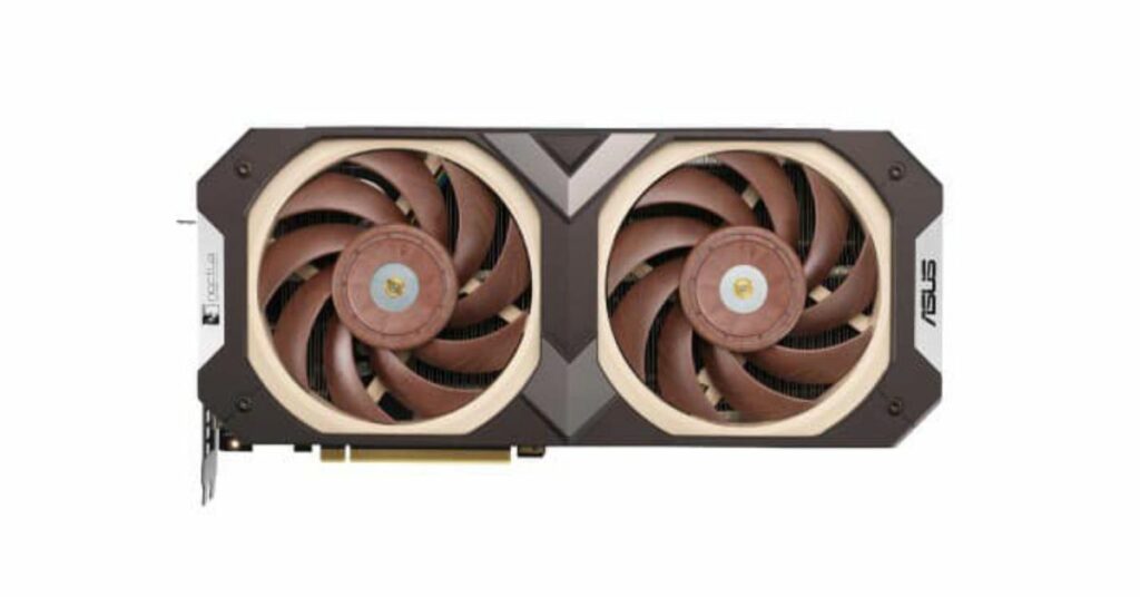 Noctua-embedded with RTX 3070 appeared on Asus' Facebook page