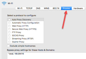 Proxy address