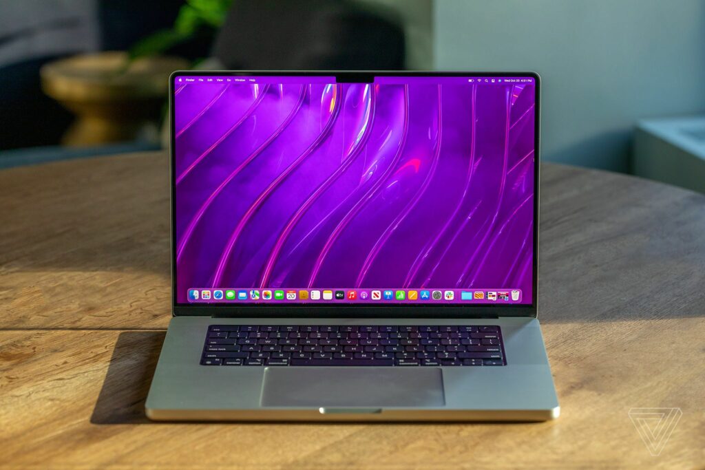 Apple notch fix again brings thick bezels back to its MacBook Pro