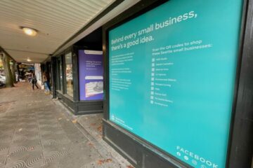Facebook using storefronts loaded with QR codes to direct offline buyers to online businesses