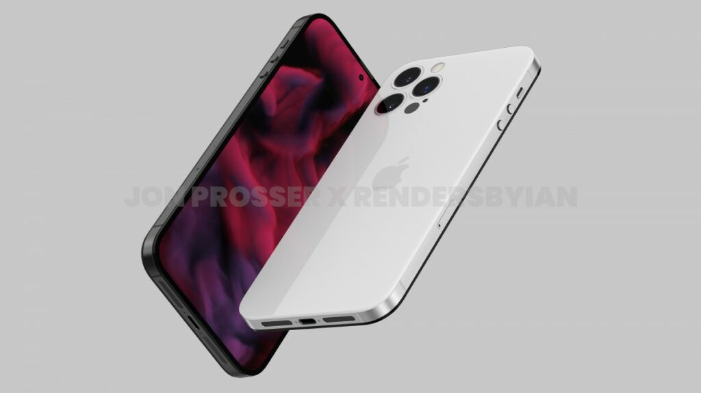 Apple iPhone 14 Pro Max leaked render 