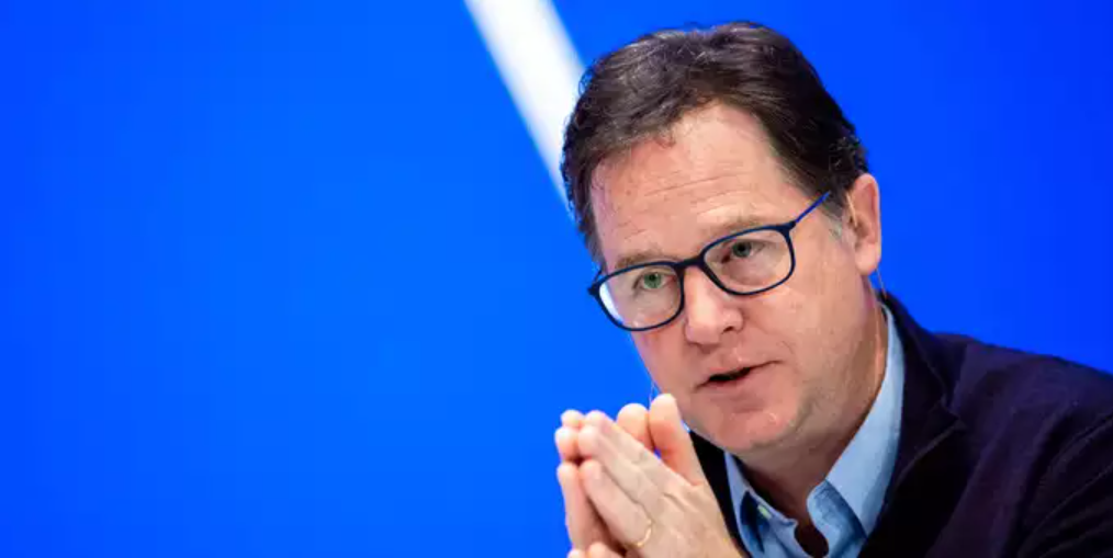 20 January 2020, Bavaria, Munich: Nick Clegg, Head of Policy at Facebook, speaks on stage during the DLD (Digital Life Design) innovation conference. Clegg has defended the decision to stick to advertising with political content, unlike Twitter and Google. Lino Mirgeler