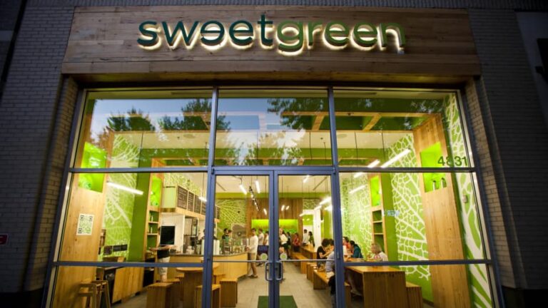 A Sweetgreen location in Bethesda, Maryland.