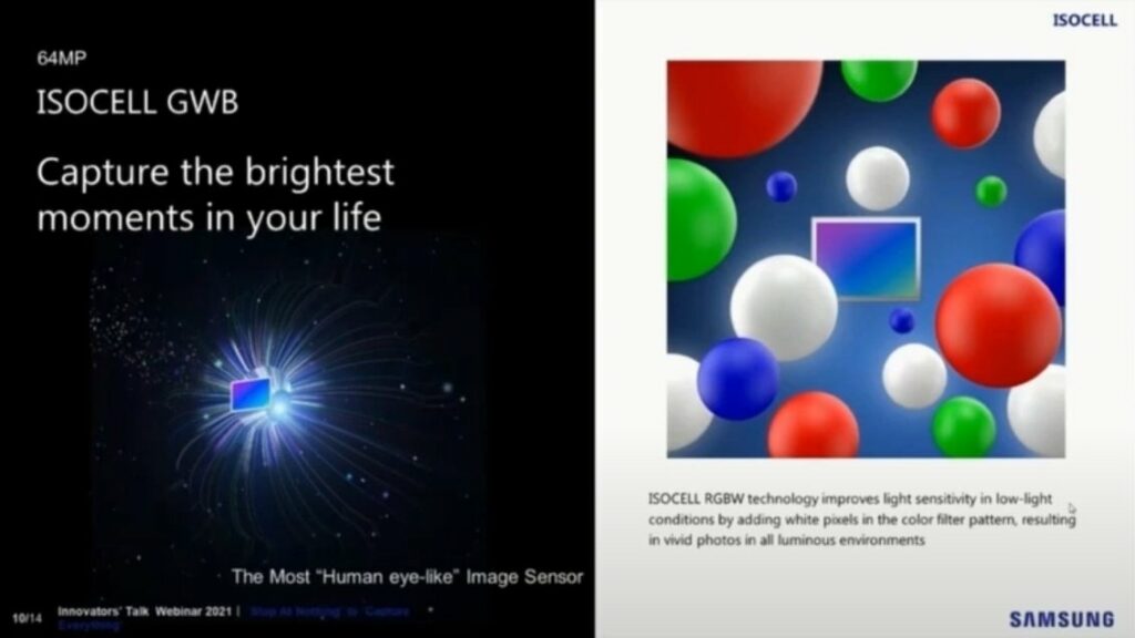 Samsung unveils Human eye like ISOCELL GWB Image Sensor partnering with Tecno