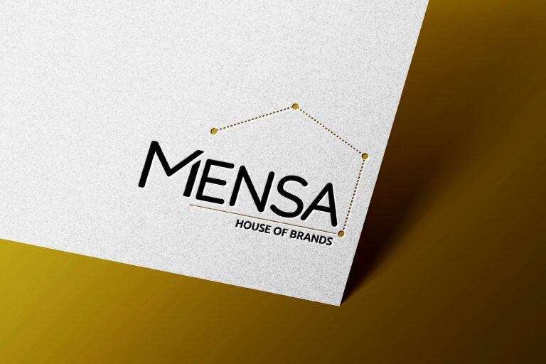 Mensa Brands logo mockup