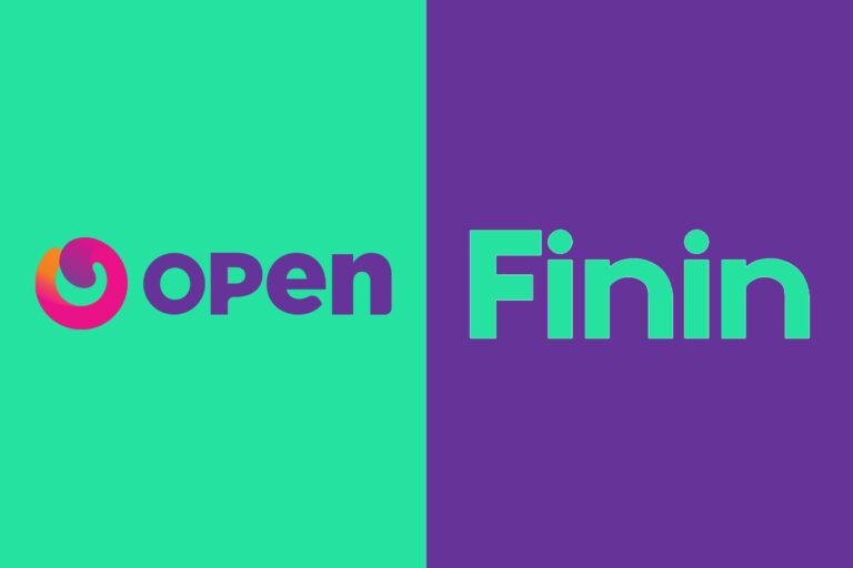official logos of Open and Finin