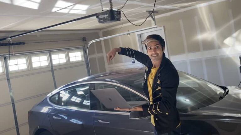 Tesla owner mines bitcoin, ethereum with his car