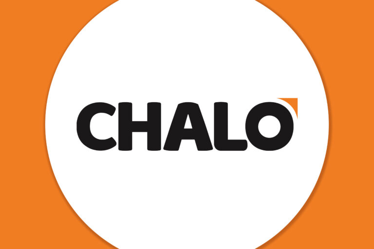 Chalo app logo mockup