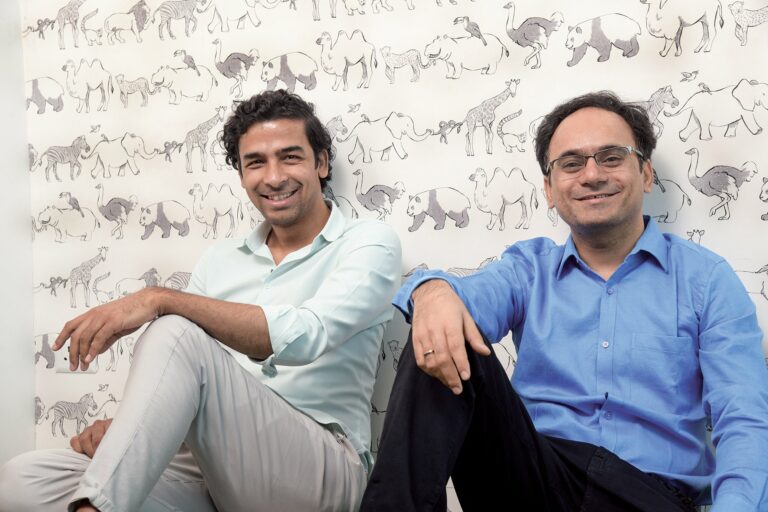 Anuj Srivastava (left) and Ramakant Sharma, co-founders of Livspace