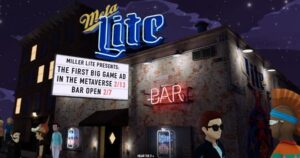 Miller LiteVirtual Bar in the Metaverse