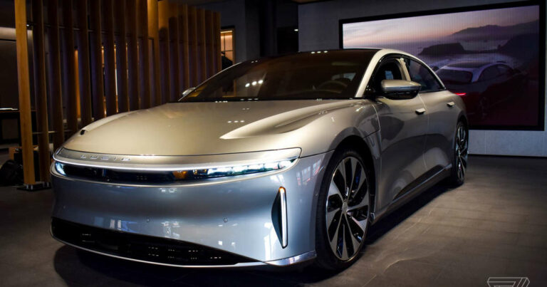 Lucid Motors will use Nvidia's auto-grade chips to power autonomous driving