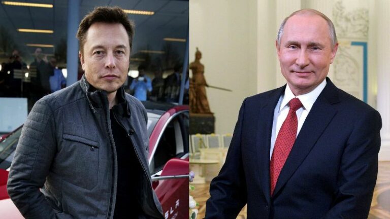Elon Musk has challenged Russian President Vladimir Putin
