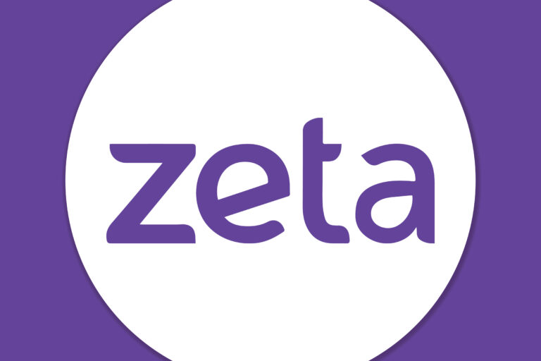 Zeta logo mockup