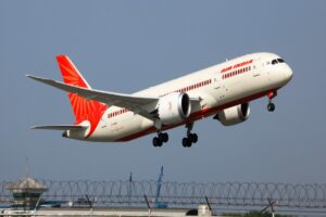 Air India flight by News 18