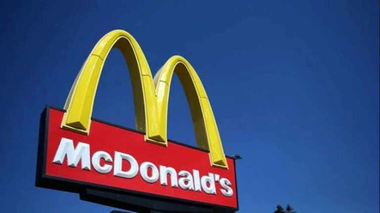 McDonald's logo in one of its outlets