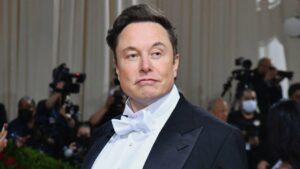 Image of Elon Musk from Met Gala 2022