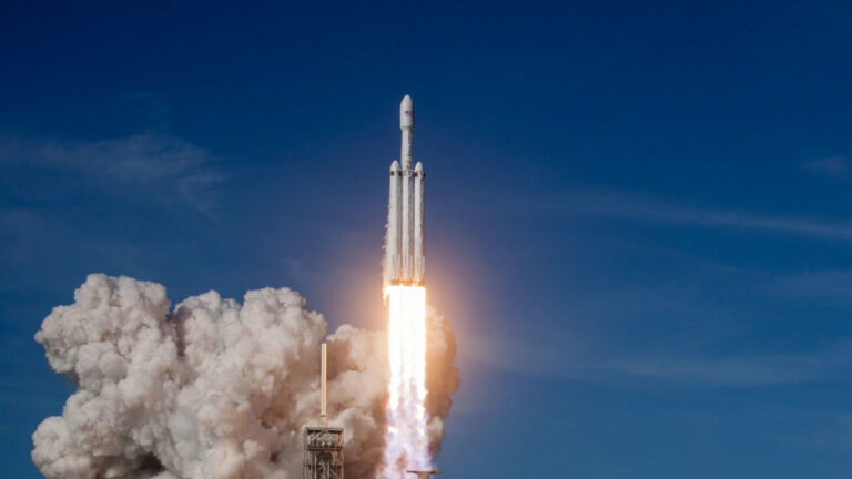 SpaceX Falcon Heavy rocket to launch record-breaking communications satellite