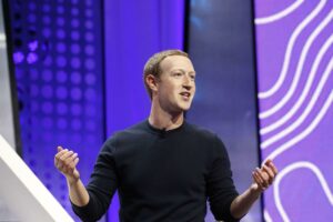 Image depicting Mark Zuckerberg addressing an audience