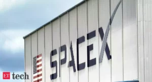 SpaceX logo depicting