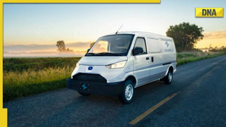 Electric Last Mile Solutions all-electric Urban Utility van depicted