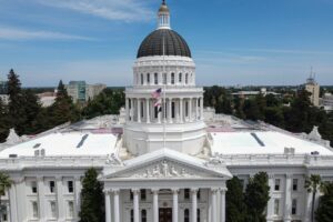 A bill under consideration in the California Legislature would impose penalties of up to $25,000 for a violation by tech companies.