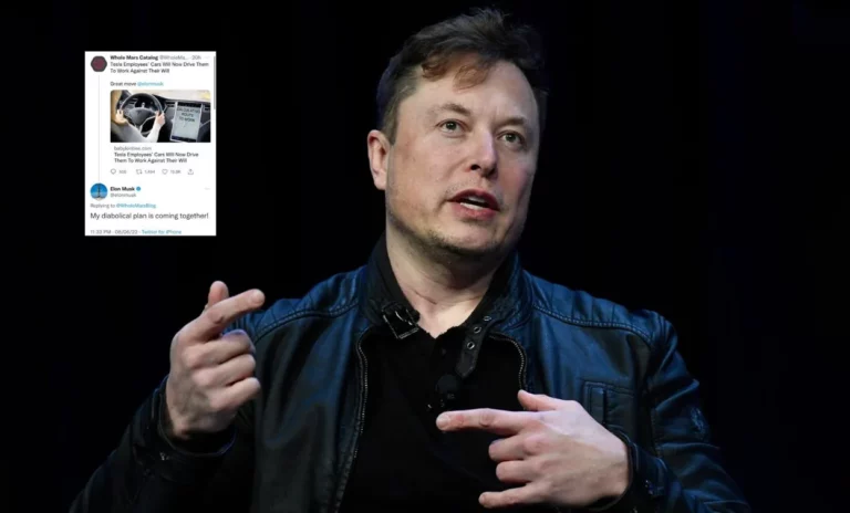 Elon Musk reacts to spoof article