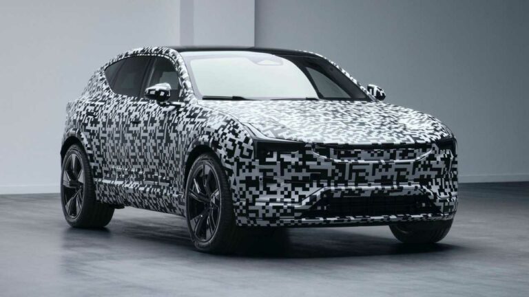 Polestar 3 SUV With 372-Mile Range Shown In First Undisguised Photo
