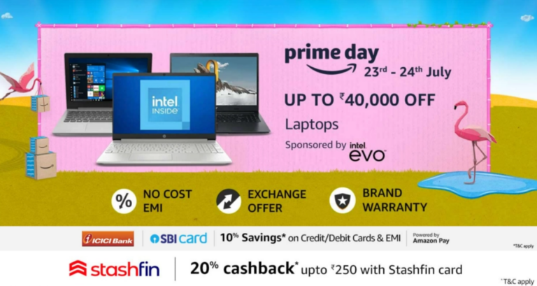Amazon Prime Day Sale 2022 - Discounts on Budget-Friendly Laptops 
