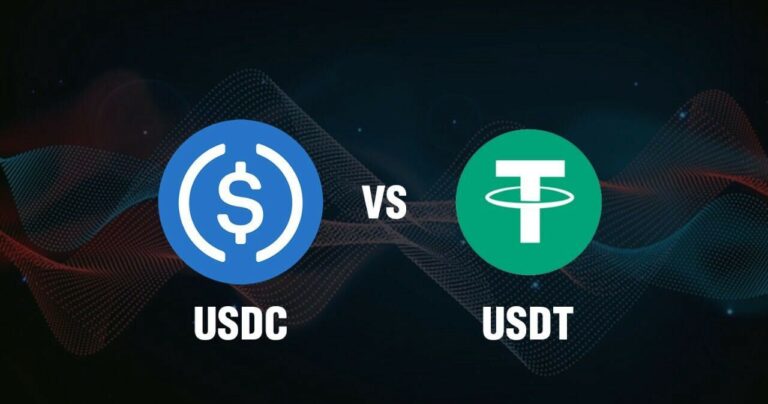 USDC inches closer to USDT