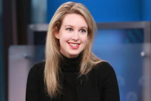 Theranos CEO Elizabeth Holmes in an interview on Sept. 29, 2015. CNBC—NBC via Getty Images