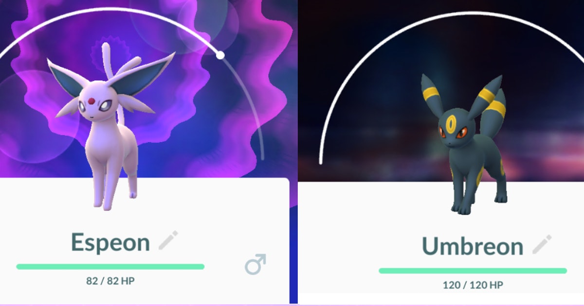 I named my eevee to evolve it into umbreon, but the evolution button still  has a question mark, will it evolve into umbreon if I press evolve? :  r/pokemongo