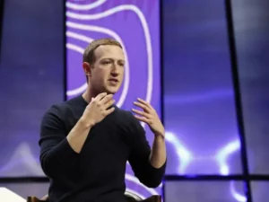 Mark Zuckerberg during an event