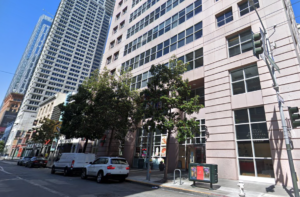 The corner of 6th Street and Mission Street in San Francisco, where WanderJaunt's headquarters were located.