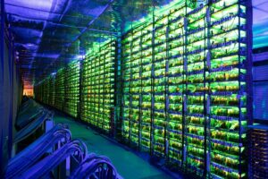 Bitcoin mining requires extensive power supply