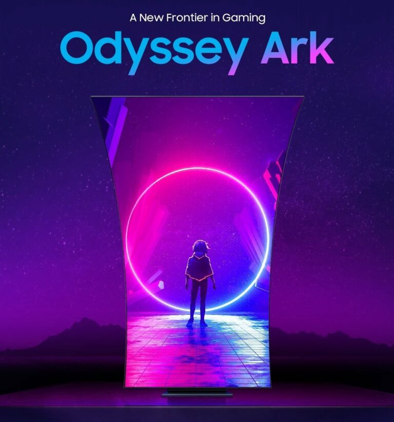 Samsung launches Odyssey Ark series Curved Gaming Monitor - TechStory Samsung launches Odyssey Ark series Curved Gaming Monitor - TechStory