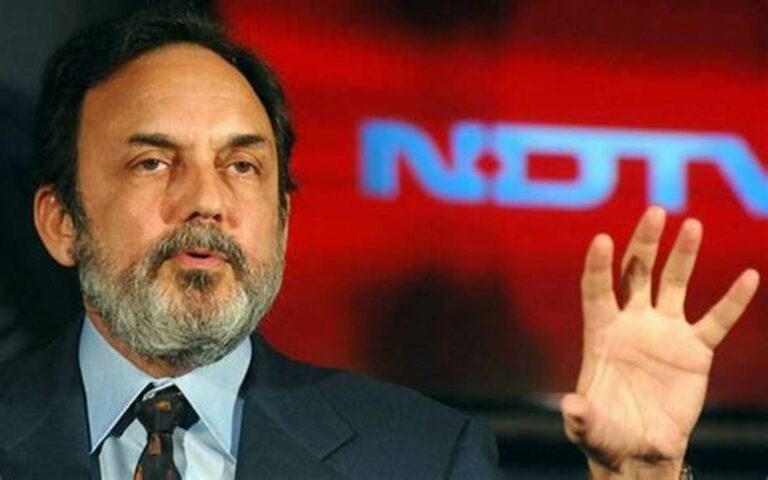 NDTV executive co-chairperson, Prannoy Roy