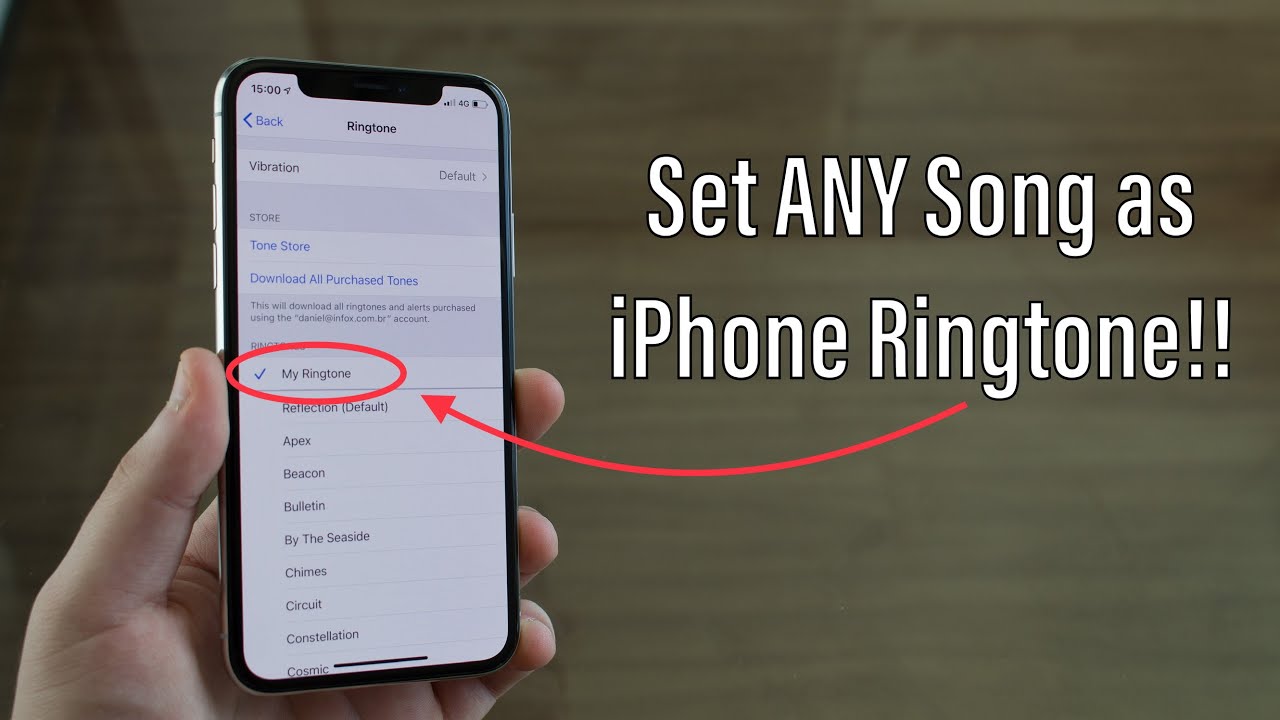 how do i add a ringtone to my iphone 12