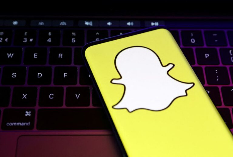 Snap logo depicted on a screen