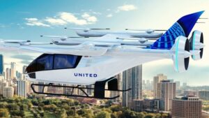 United Airlines orders 200 air taxis from Eve Air Mobility for airport commutes